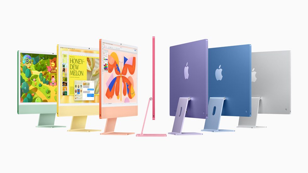 iMac with M4 from Apple Newsroom