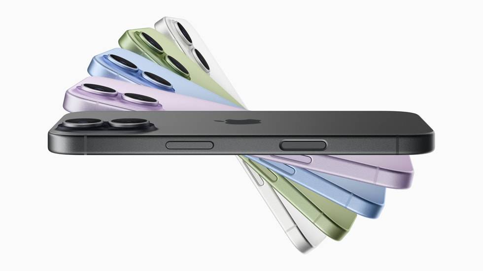 iPhone 17 colour lineup from Apple Newsroom